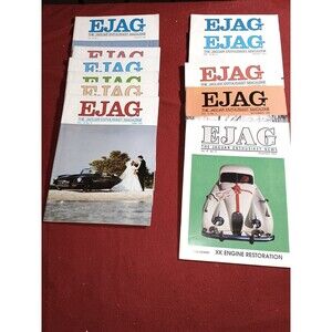 EJAG Magazine -  Jaguar - 1991- Lot of 11 issues - Missing  Nov Mistake For Oct